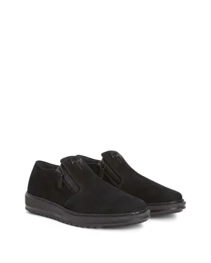 Giuseppe Zanotti Cooper ダブルジップスニーカー - ブラック - サムネイル2