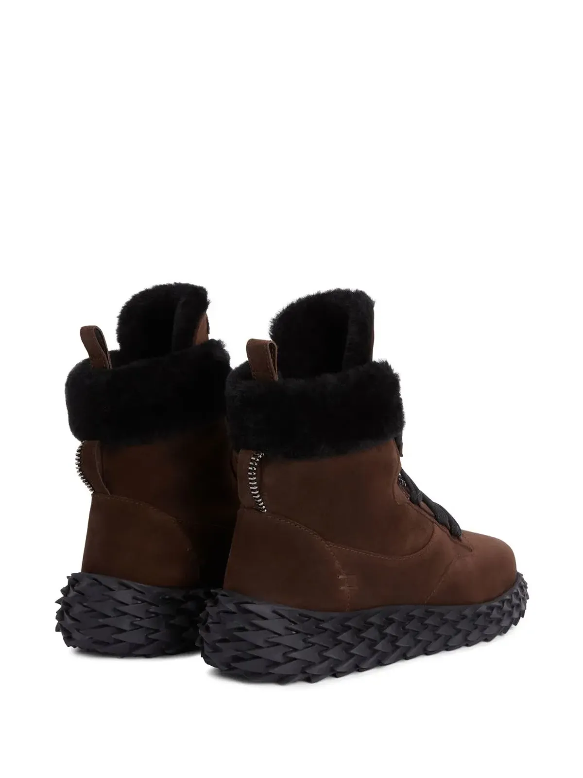 Giuseppe Zanotti シェアリングトリム ハイトップスニーカー - 画像3