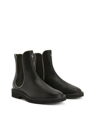Giuseppe Zanotti Jaky レザー チェルシーブーツ - ブラック - サムネイル2