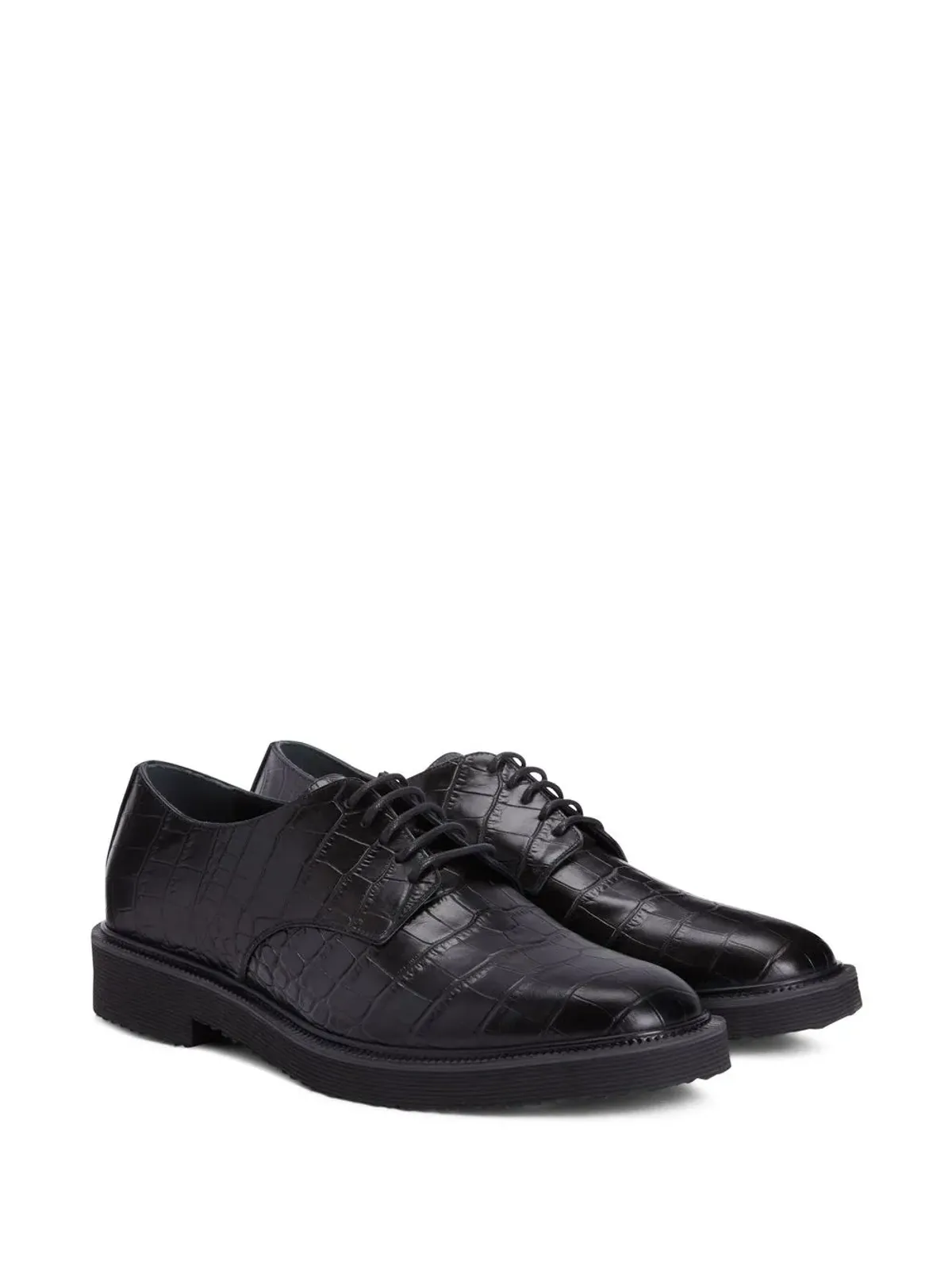 Giuseppe Zanotti エドゥオアルド ダービーシューズ - 画像2