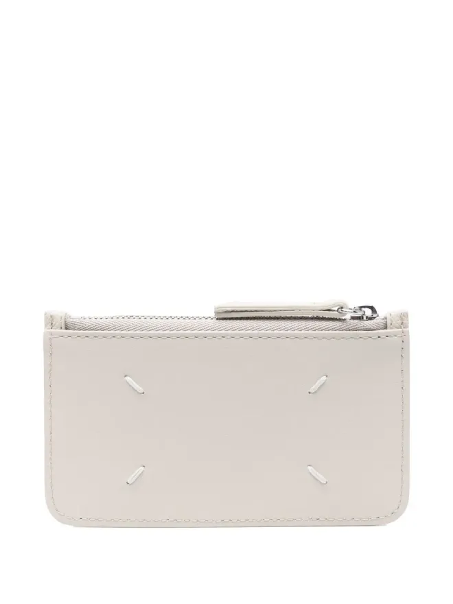 Maison Margiela Maison Margiela フォーステッチ レザー カードホルダーの商品画像