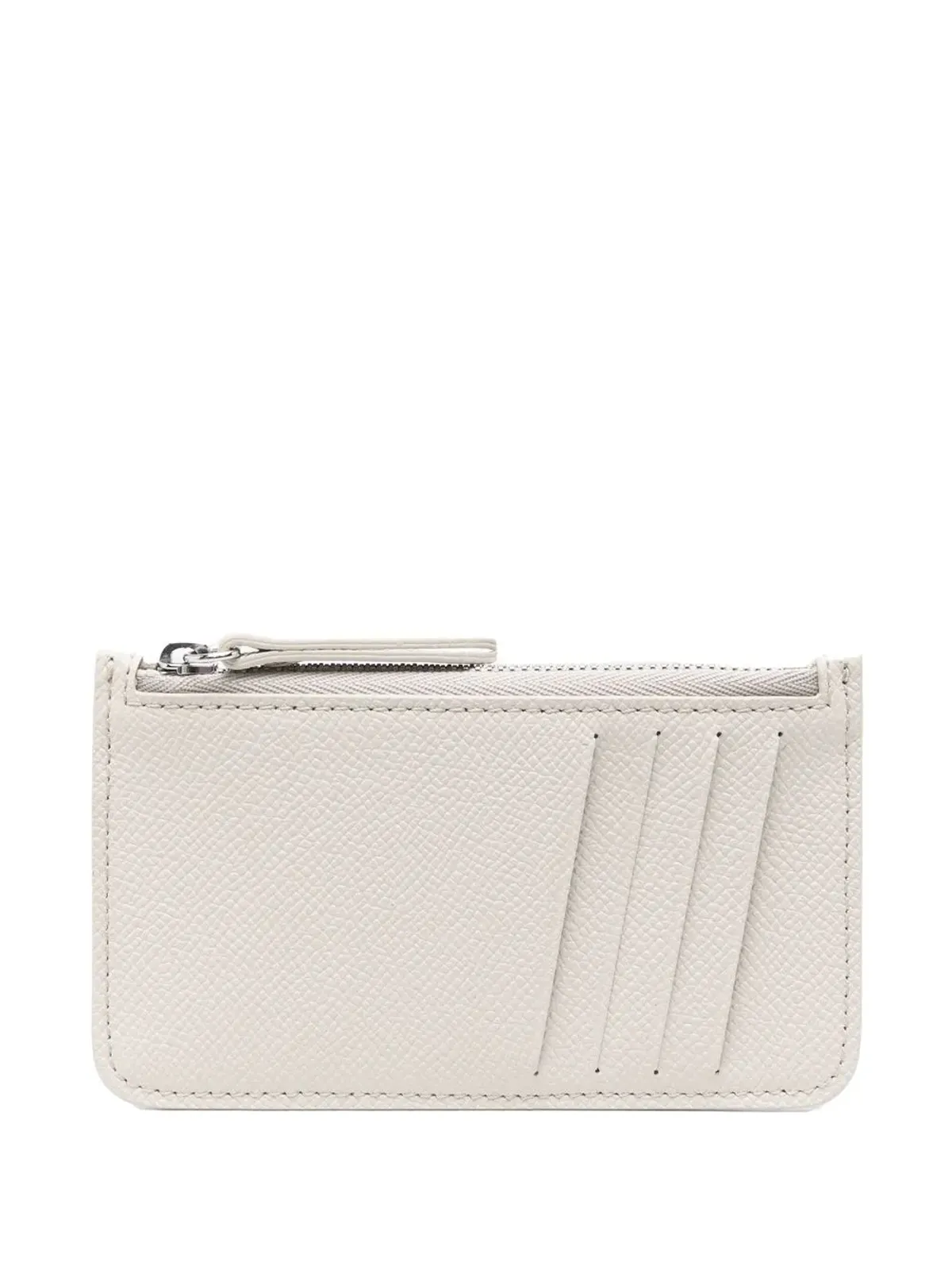 Maison Margiela フォーステッチ レザー カードホルダー - 画像2