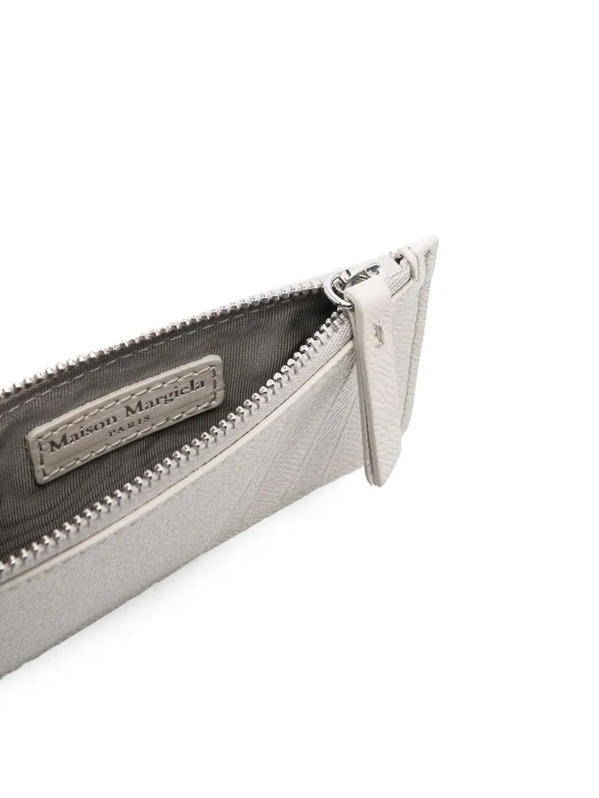 Maison Margiela フォーステッチ レザー カードホルダー - 画像3