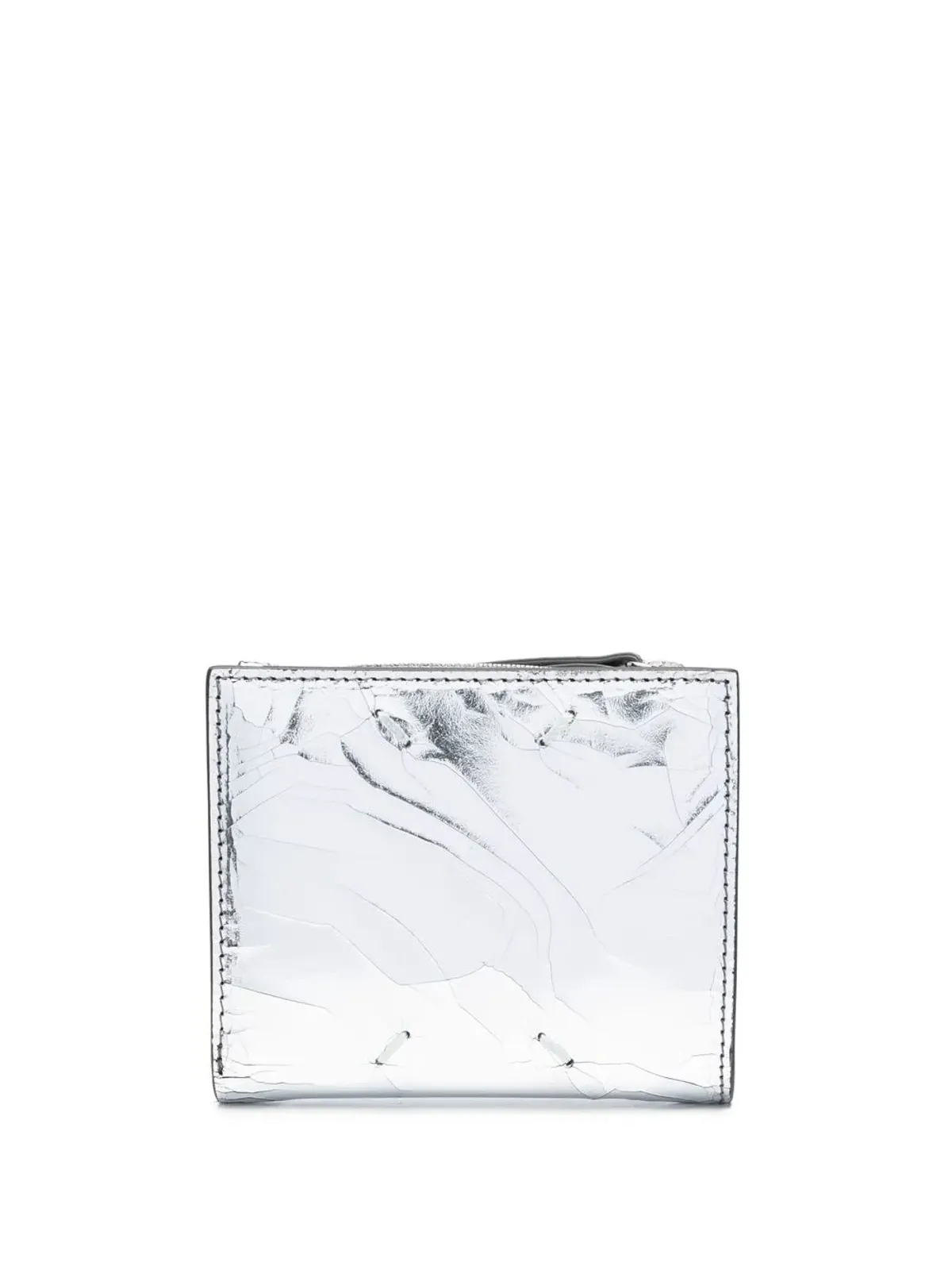 Maison Margiela ブロークンミラー 二つ折り財布 - シルバー - 画像2
