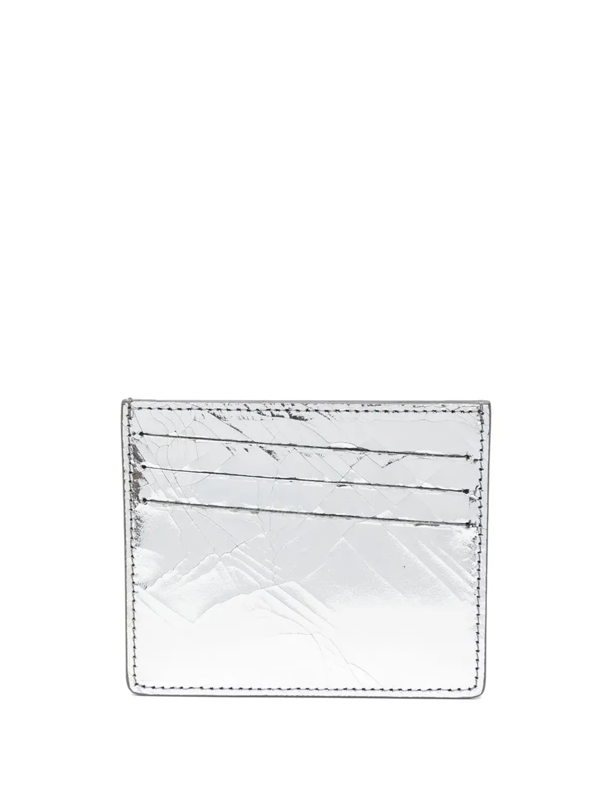 Maison Margiela ブロークンミラー レザー カードホルダー - 画像1