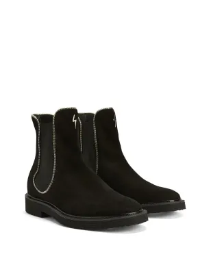Giuseppe Zanotti Jaky スエード チェルシーブーツ - サムネイル2