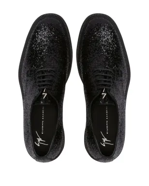 Giuseppe Zanotti エリオット グリッター装飾 ダービーシューズ - サムネイル4