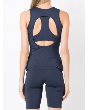AMIR SLAMA GYM SLAMA GYM + MANLY パフォーマンスタンクトップ ブルー - サムネイル4