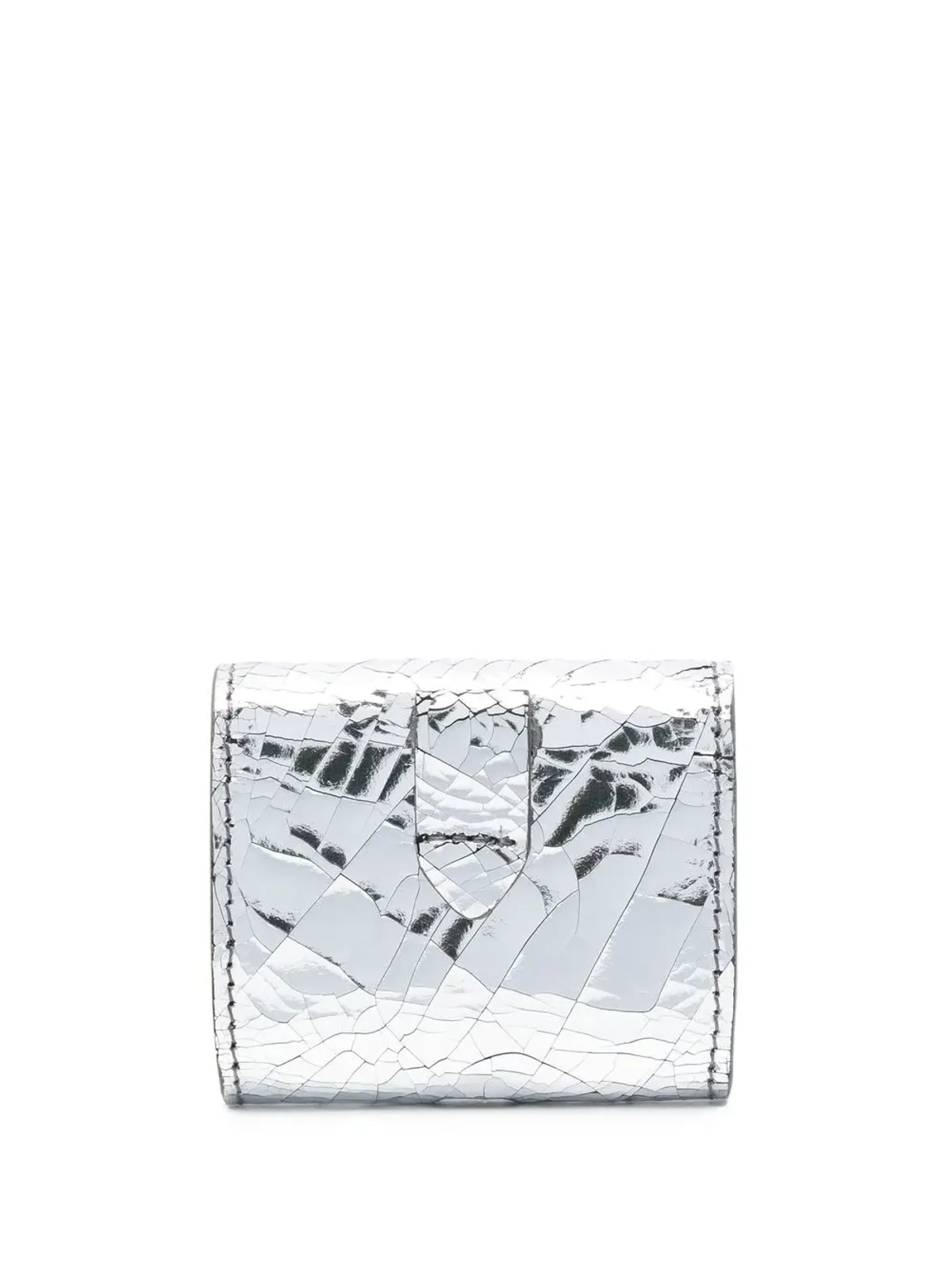 Maison Margiela Broken Mirror レザー AirPodsケース - シルバー - 画像2