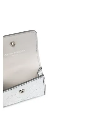 Maison Margiela Broken Mirror レザー AirPodsケース - シルバー - サムネイル3