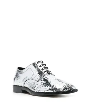 Maison Margiela タビ ミラーエフェクト レースアップ ブローグス - サムネイル2