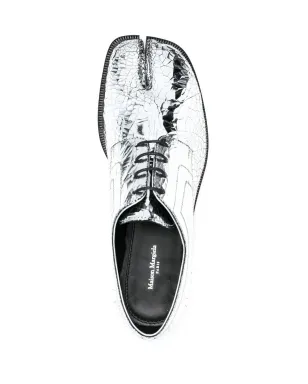 Maison Margiela タビ ミラーエフェクト レースアップ ブローグス - サムネイル4