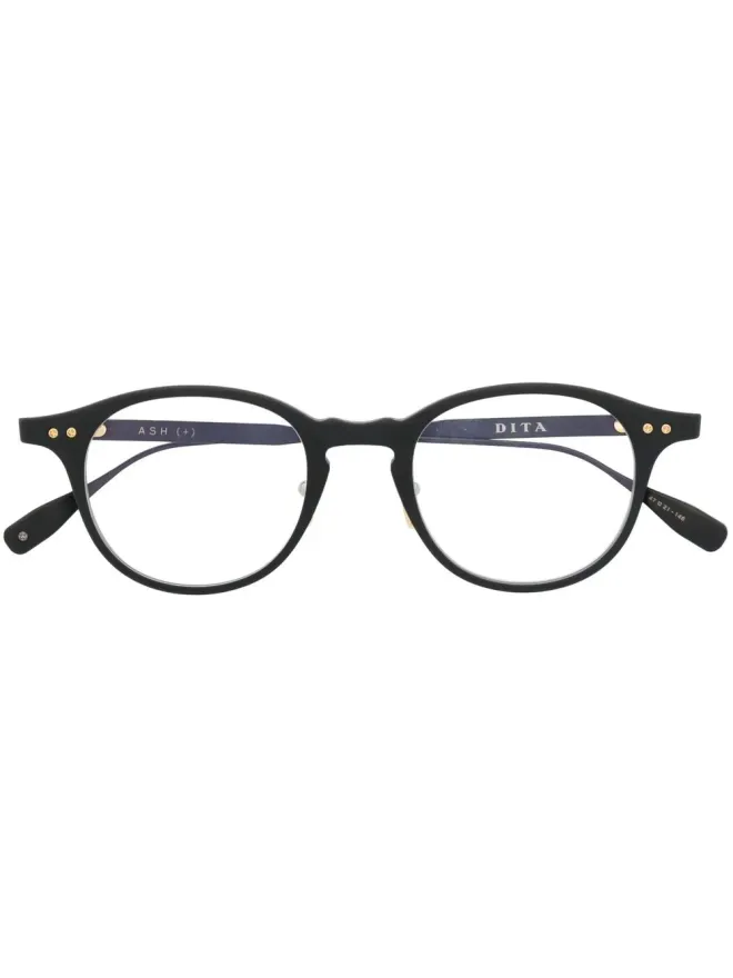 Dita Eyewear Dita Eyewear アッシュエングレーブド ロゴディテール眼鏡の商品画像