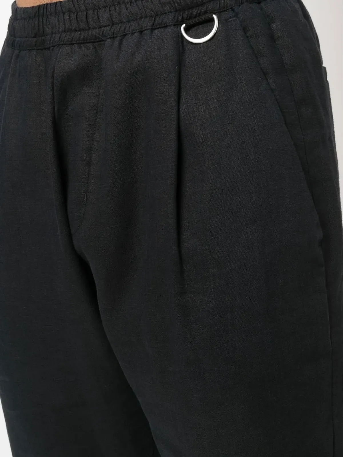 Low Brand ストレートレッグ リネンパンツ - 画像5