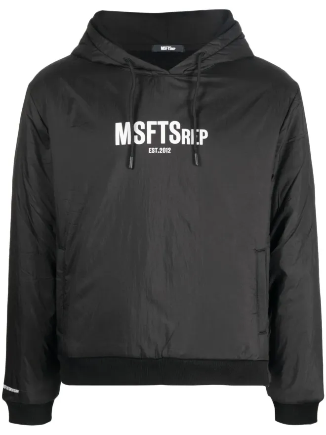 MSFTSrep MSFTSrep ロゴプリント入りフーディの商品画像