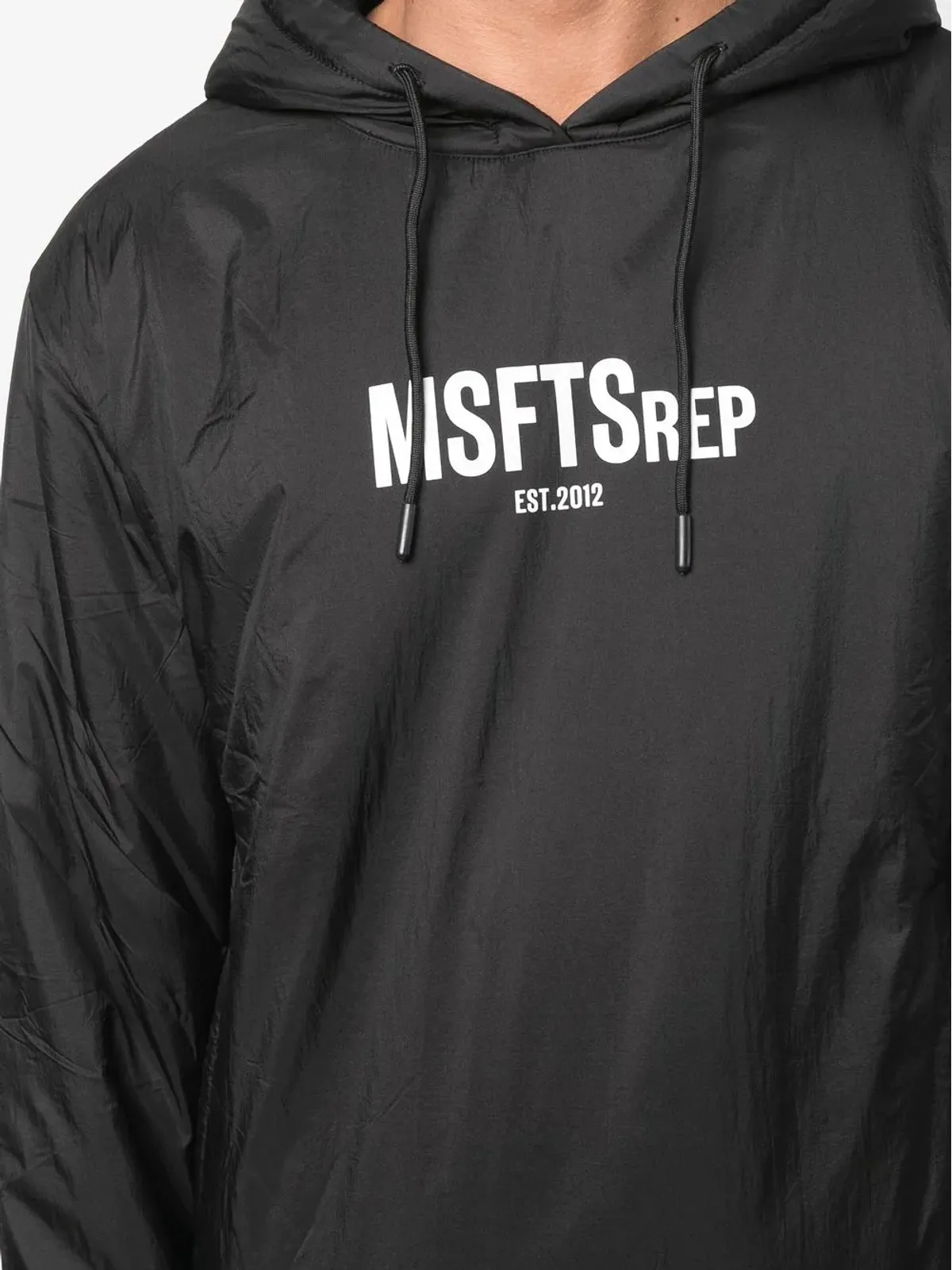MSFTSrep ロゴプリント入りフーディ - 画像5