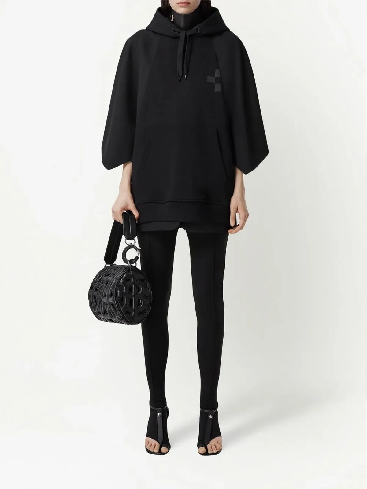 Burberry Rhombiキルテッドモノグラムショルダーバッグ - 画像2