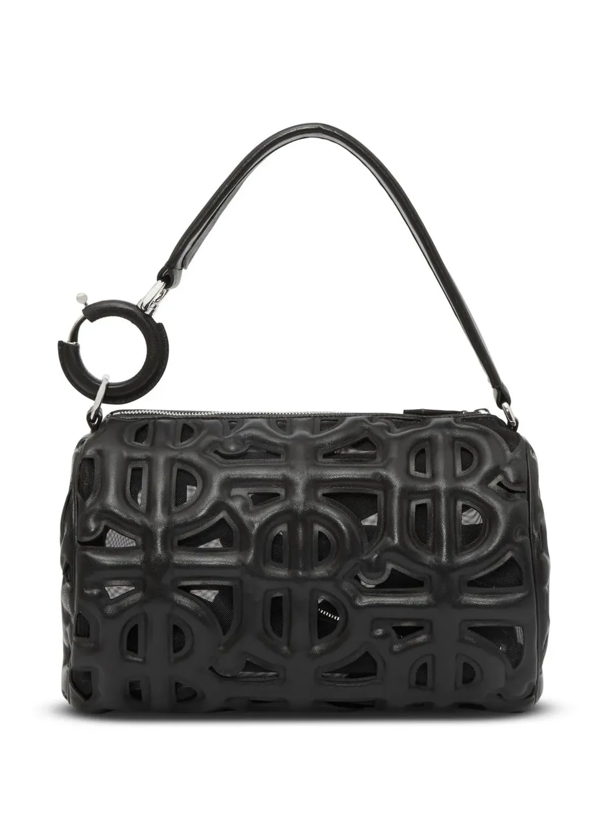 Burberry Rhombiキルテッドモノグラムショルダーバッグ - 画像3