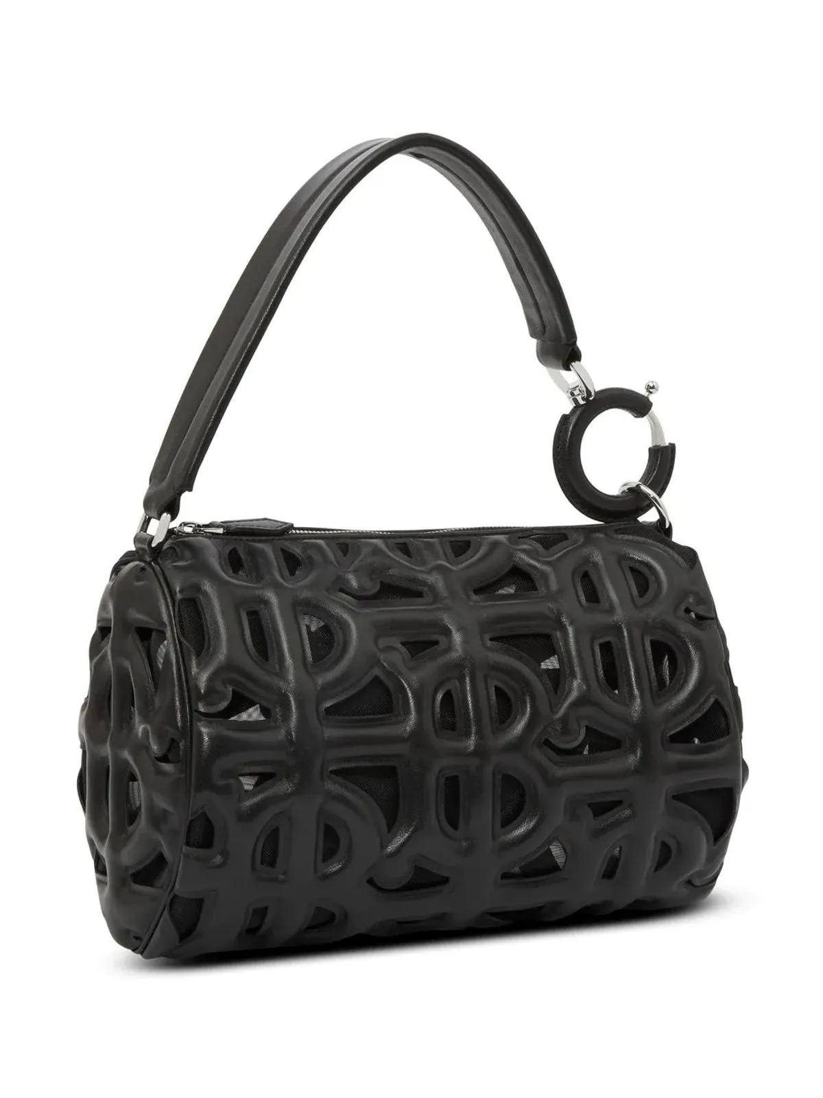 Burberry Rhombiキルテッドモノグラムショルダーバッグ - 画像4