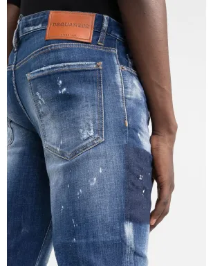DSQUARED2 ペイントスプラッター加工デニムジーンズ - サムネイル5