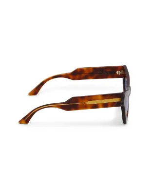Marni Eyewear フェアリープール 三角フレーム サングラス - レッド - サムネイル3