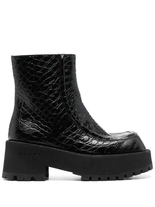 Marni Marni チェルシーブーツ ブラックの商品画像