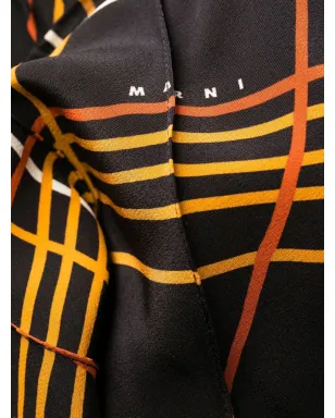 Marni マルニ マルチウェイ・ストライプ・ミディドレス - サムネイル5