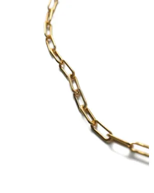Saint Laurent チェーンリンクネックレス ゴールド - サムネイル3