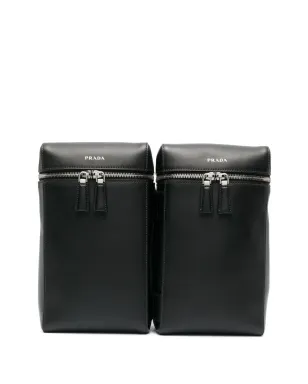Prada ダブルレザー バックパック - サムネイル1