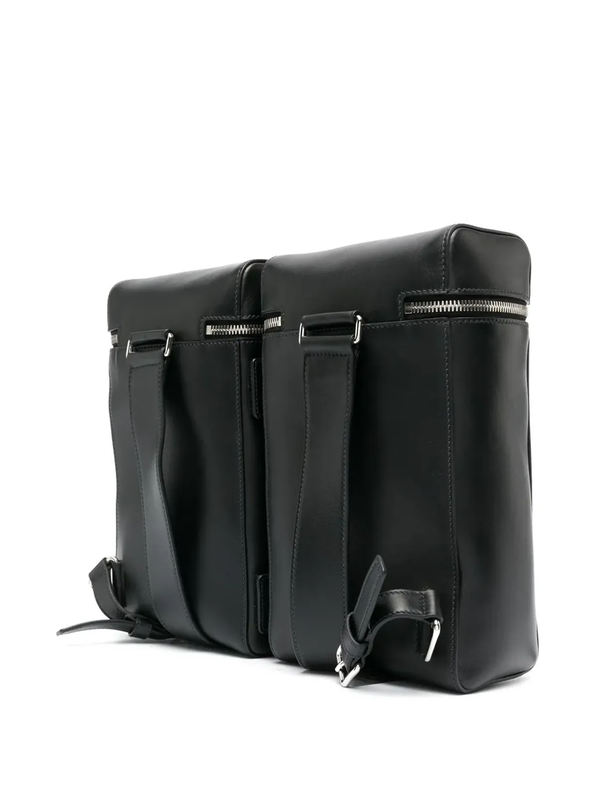 Prada ダブルレザー バックパック - 画像3