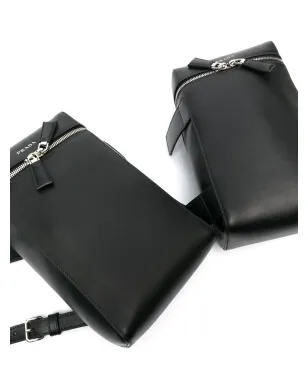 Prada ダブルレザー バックパック - サムネイル4