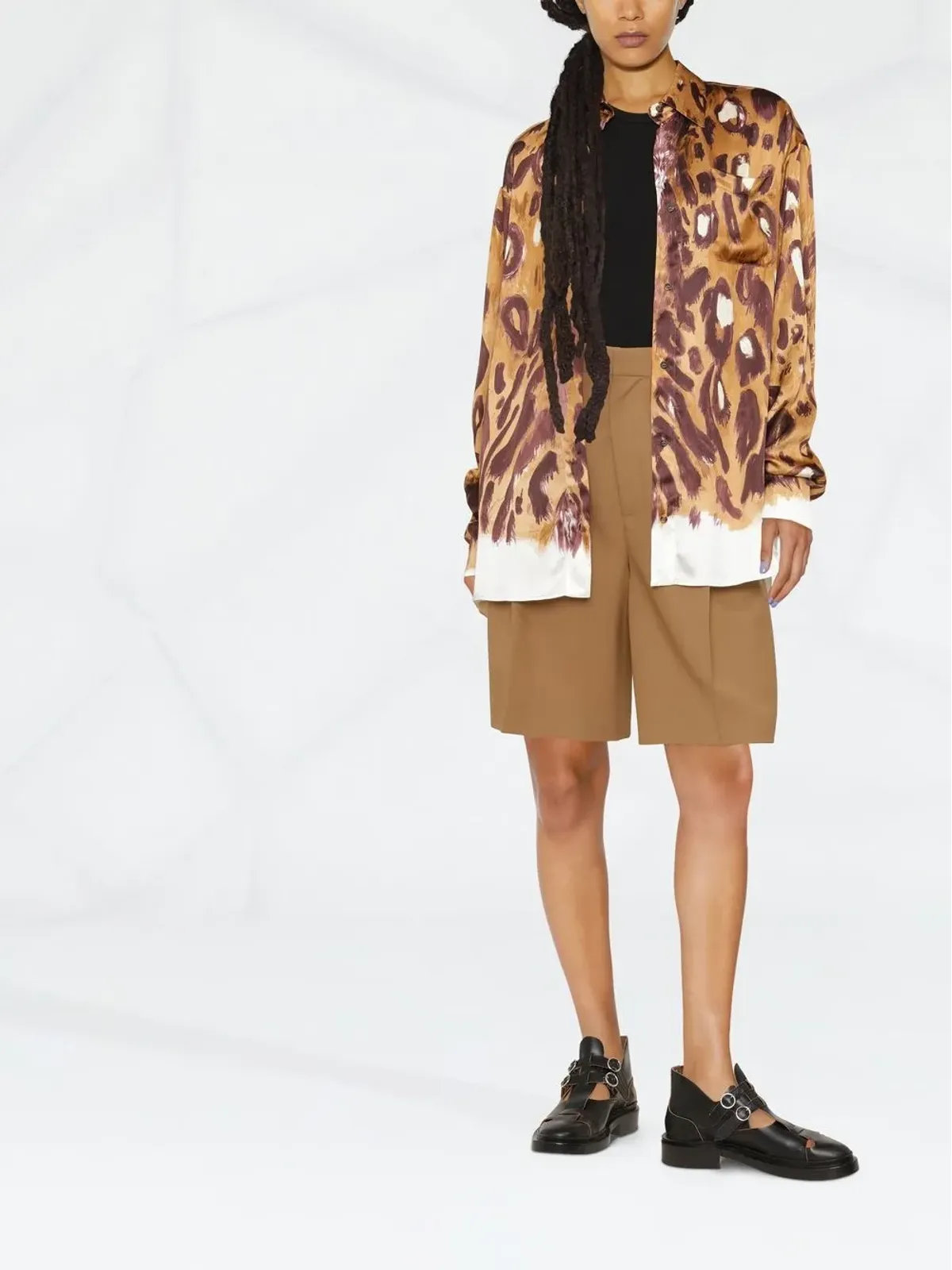 Marni レオパード柄シャツ - 画像2