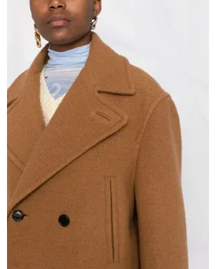 Marni ダブルブレストショートコート - サムネイル5