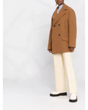 Marni ダブルブレストショートコート - サムネイル4