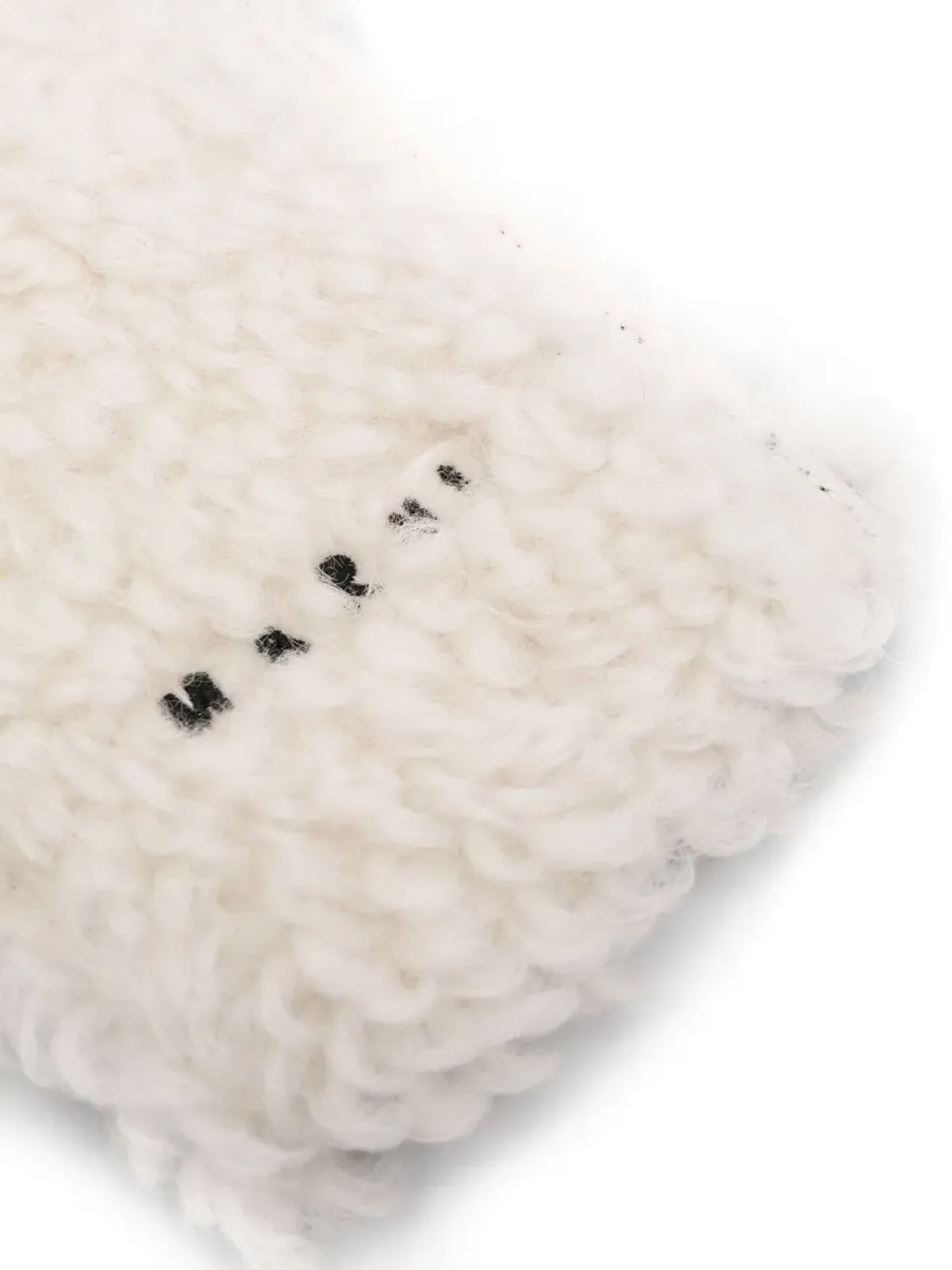 Marni シアーリング ロゴプリント スマホケース - White - 画像2