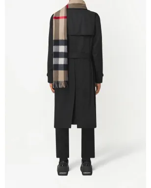 Burberry チェック柄カシミヤスカーフ - サムネイル2