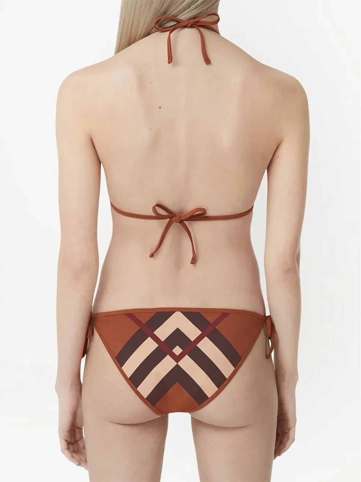 Burberry Chevron Check トライアングルビキニ - 画像4