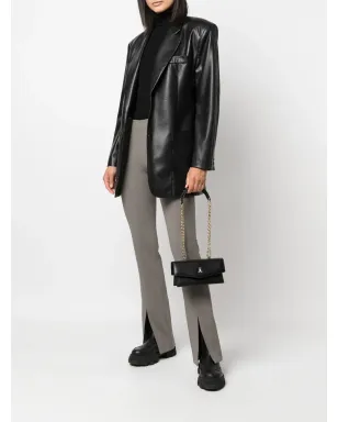 Patrizia Pepe ロゴプレートショルダーバッグ - Black - サムネイル2