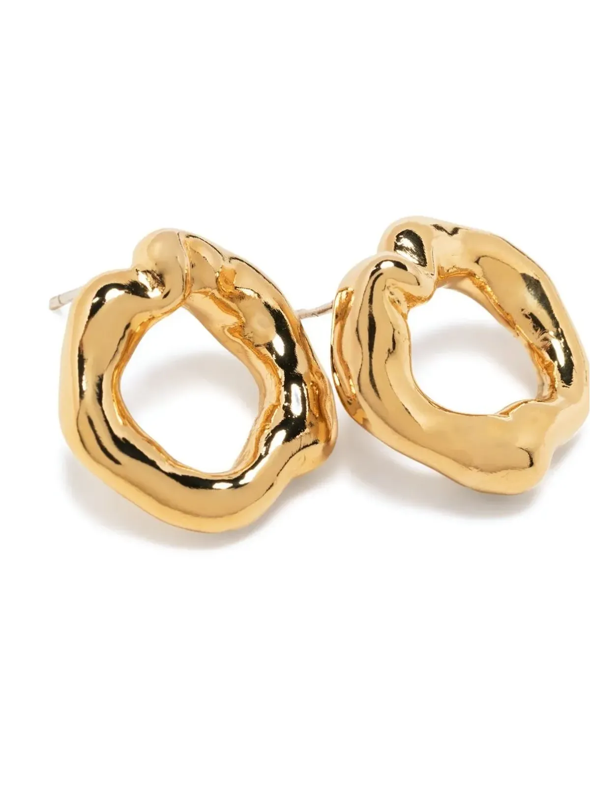 Vann Jewelry 不規則な円形イヤリング - 画像4