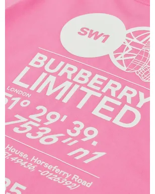 Burberry Kids ロゴプリント半袖Tシャツ - サムネイル3