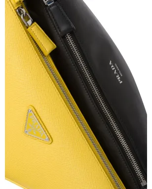 Prada トライアングル ダブル メッセンジャー バッグ - サムネイル4
