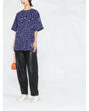 Moschino ゼブラ柄 ラウンドネック Tシャツ - サムネイル2