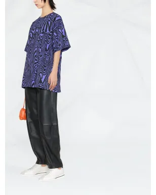 Moschino ゼブラ柄 ラウンドネック Tシャツ - サムネイル4