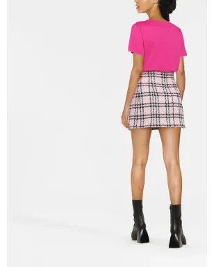 Moschino フロックド テディ ロゴ Tシャツ - サムネイル3