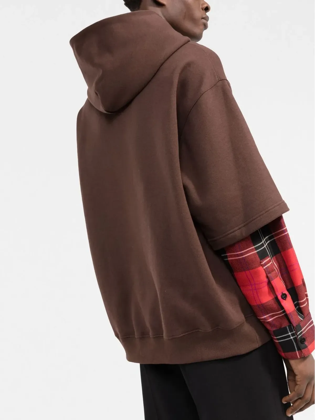 Marni レイヤードデザイン フーディ - 画像3
