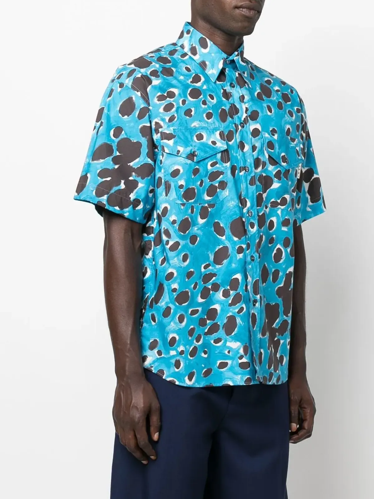 Marni スポットプリント半袖シャツ - 画像3