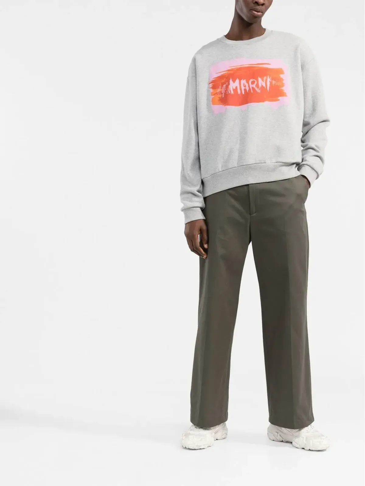 Marni ロゴプリントスウェットシャツ - 画像2