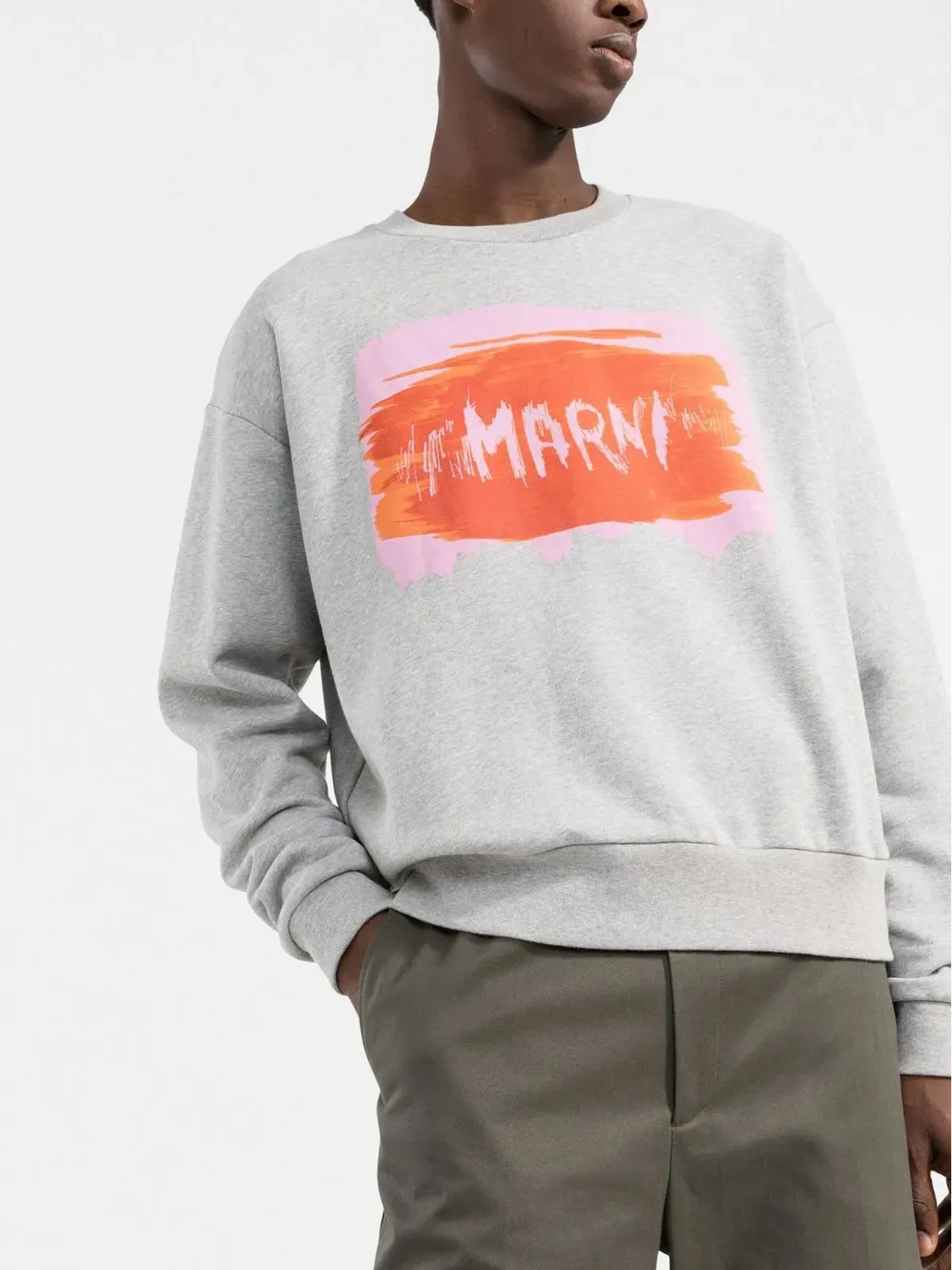 Marni ロゴプリントスウェットシャツ - 画像3