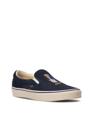 Polo Ralph Lauren Keaton Polo Bear スリップオンスニーカー ブラック - サムネイル2