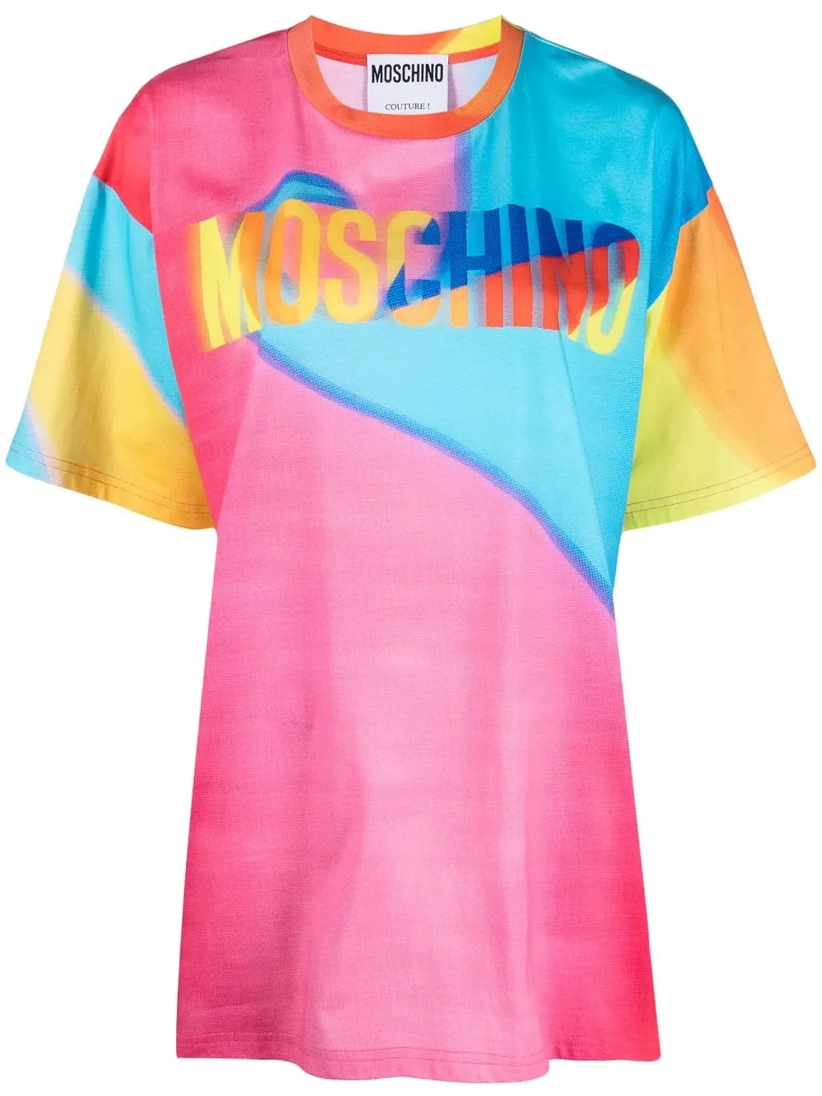 Moschino ロゴプリント オーバーサイズTシャツ - 画像1